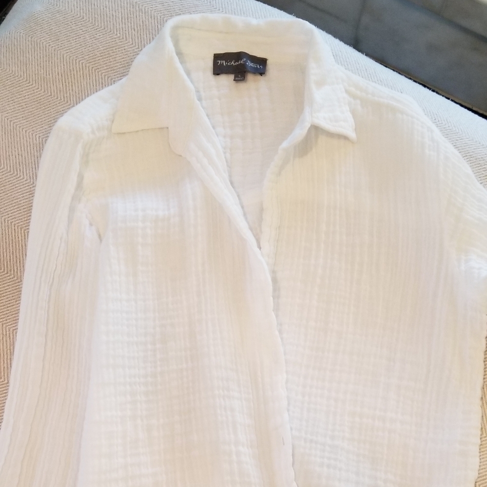 MICHAEL STARS LONG SLEEVE SHIRT